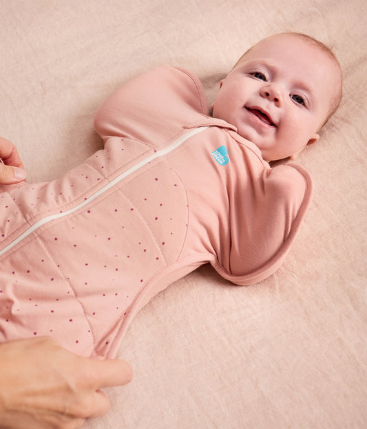 Swaddle Up™ 2.5 TOG Algodón Rosa Guijarros