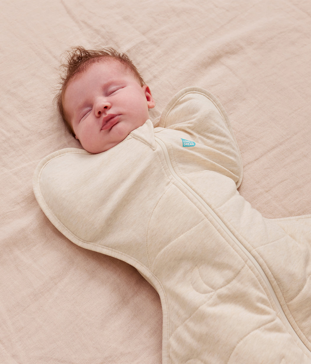 Swaddle Up™ 3.5 TOG Algodón Avena Moon Acolchado