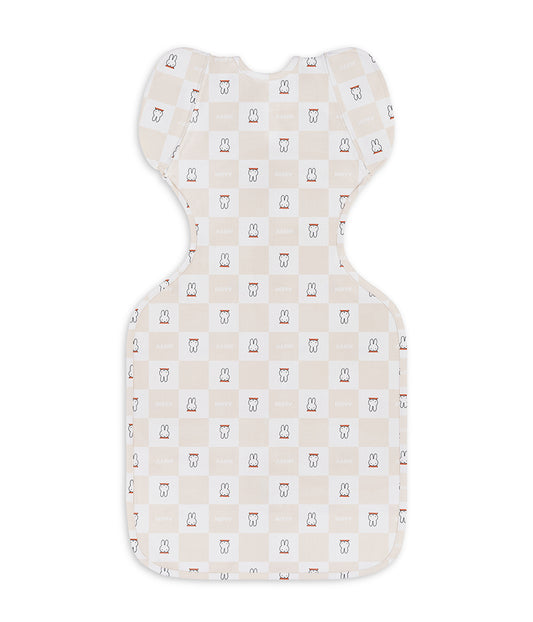 [Swaddle Up™ 2-in-1 Transition Swaddle 1.0 TOG Cotton Birch Miffy Checker]